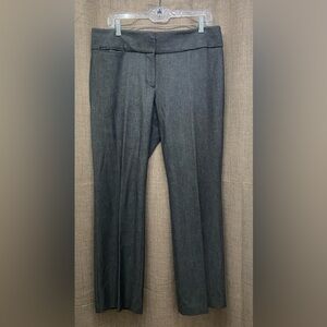 LOFT Charcoal Julie Gray Pants